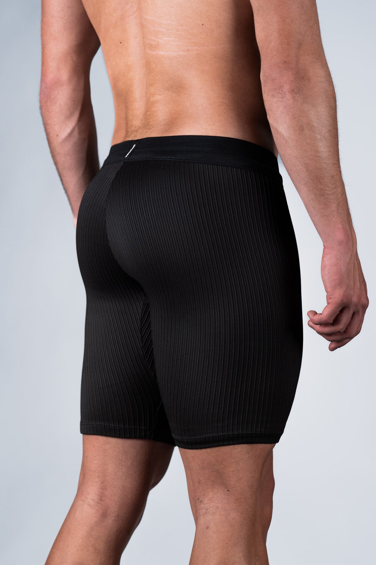 Ribbed Running Short Tights T&F